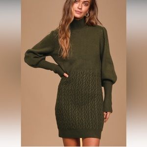 Sweater dress